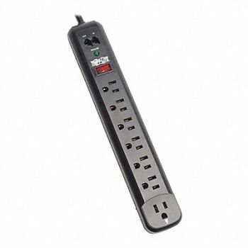 TRIPP LITE Surge 7 Out 6ft cord 1080J Modem Black, 43MF69
