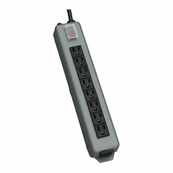 TRIPP LITE Outlet Strip 9 Outlets 15 ft Cord L, 43MF75