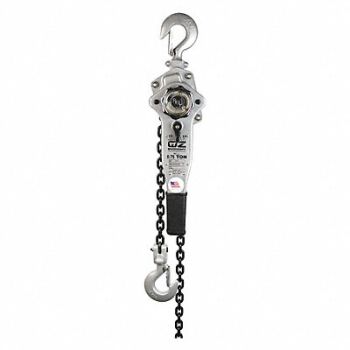 OZ LIFTING PRODUCTS Lever Hoist 1500 lb 20ft. Load Chain, 43MF82