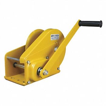OZ LIFTING PRODUCTS Hand Winch 2000 lb Carbon Steel, 43MF99