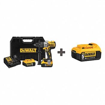 DEWALT Cordless Hammer Drill 20.0V w/Battery, 43NF72