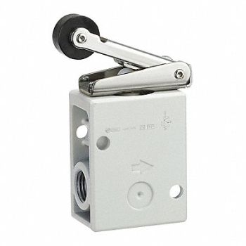 SMC Mechanical Valve 2/3 Port Side Mount, 43NF98