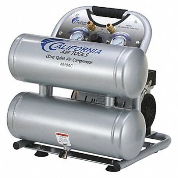 CALIFORNIA AIR TOOLS Portable Air Compressor 1 HP 4.6 gal., 43NU29