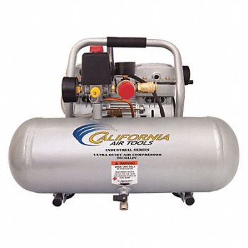 CALIFORNIA AIR TOOLS Air Compressor Ultra Quiet Ind. 1.0 HP, 43NU34