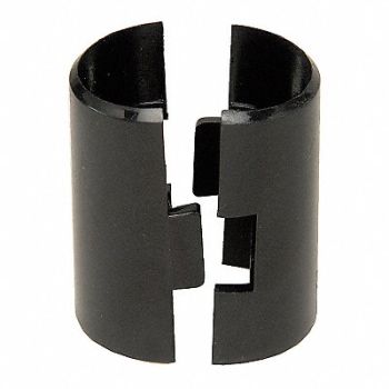 QUANTUM STORAGE SYSTEMS Split Sleeve 1inHx1inW Black Plastic PK4, 43PJ08