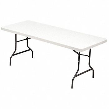 ALERA Resin Rectangular Fold Table 72x30x29, 43RK83