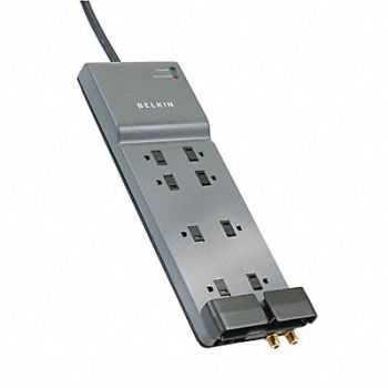 BELKIN Surge 8 Outlet 12 ft Cord, 43RN88