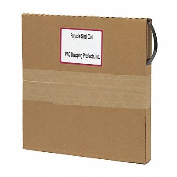 GRAINGER APPROVED Steel Strapping 3/4 20mL 200 ft L, 43VN03
