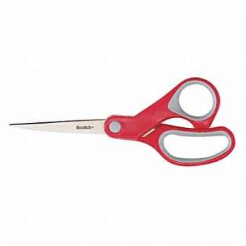 SCOTCH Scissors 8 Red/Gray, 43WA18