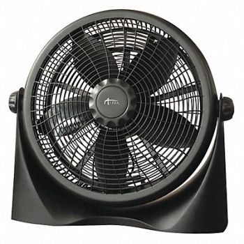 ALERA Fan 16 High Velocity Tilt Black/Silver, 43WD02