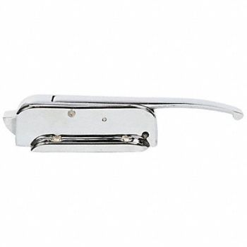KASON Safeguard Chrome Padlocking Latch Body, 43WR98