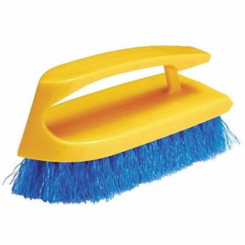RUBBERMAID COMMERCIAL PRODUCTS Scrub Brush Iron Handle Cobalt 6, 43WU65