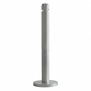 RUBBERMAID COMMERCIAL PRODUCTS Smokers Pole 41 Silver, 43WX86