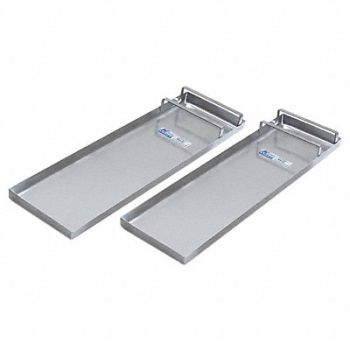 KRAFT TOOL Concrete Slider Knee Board Stainless Pr, 43Y533