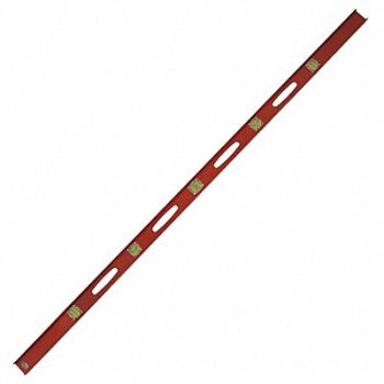 KRAFT TOOL I-Beam Level Alum Red 72 in L 10 Vials, 43Y536