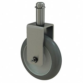 METRO Rigid Stem Caster H5 In 36 In Channel PR, 43Y732