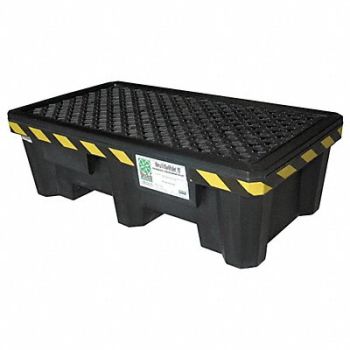 ULTRATECH Ultra-Spill Pallet P2-1500 With Drain, 43Y763
