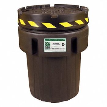 ULTRATECH Overpack Drum Black 0.145in, 43Y773