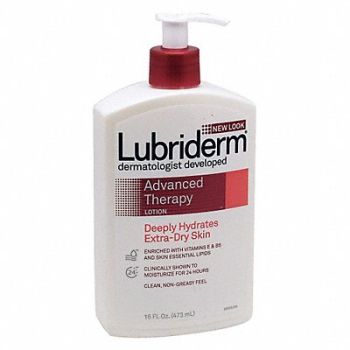 LUBRIDERM Hand and Body Lotion Bottle 16 oz PK12, 43Y806