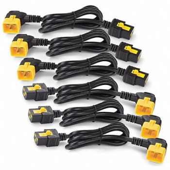 APC BY SCHNEIDER ELECTRIC Power Cord IEC 320 C19 IEC C19 4 ft PK6, 43Y967