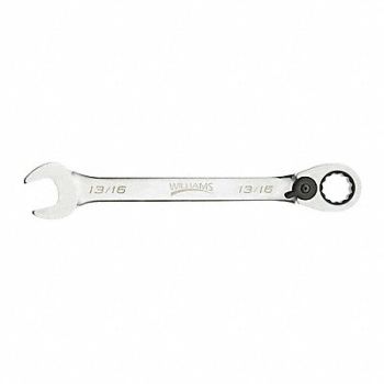 WILLIAMS Ratcheting Combo Wrench 12 pt. 5/8, 58XK90