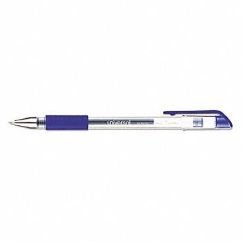 UNIVERSAL Ballpoint Pen Gel Medium Blue PK12, 43YH05
