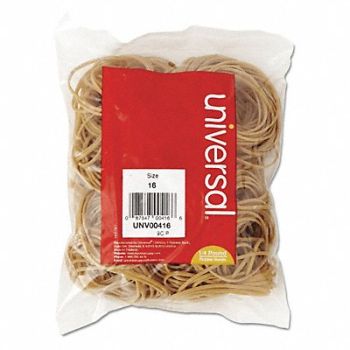 UNIVERSAL Rubberbands Size 16 1/4 lb PK475, 43YL82