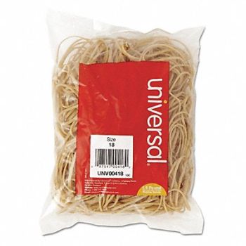 UNIVERSAL Rubberbands Size 18 1/4 lb PK400, 43YL83