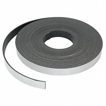 MASTER MAGNETICS Mag. Strip 25 ft L 1/2 In W PK6, 43Z155