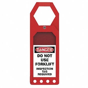 ACCUFORM Status Alert Tag Holder 10in H 3 1/2in W, 43Z247