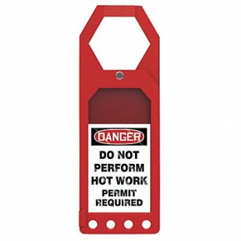 ACCUFORM Status Alert Tag Holder 10in H 3 1/2in W, 43Z249