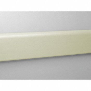 PAWLING CORP H3589 Wall Guard Ivory 4 x 144In, 43Z493
