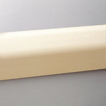 PAWLING CORP H3455 Crash Rail Ivory 144In, 43Z534