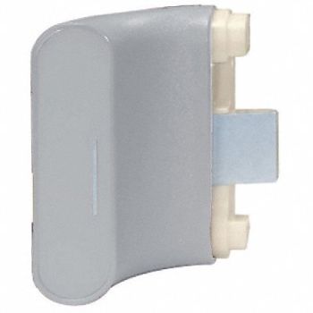 PAWLING CORP Handrail Return Silver-Gray, 43Z727