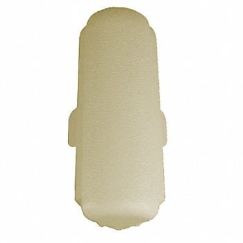 PAWLING CORP Outside Corner 3/4 x 4 In Tan Screw In, 43Z903