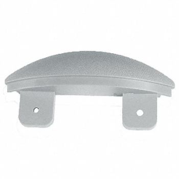 PAWLING CORP H3615 End Cap Silver-Gray 5 x 1-1/16In, 43Z946