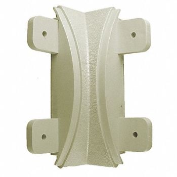 PAWLING CORP Inside Corner 1-1/16 x 5 In Ivory, 43Z958