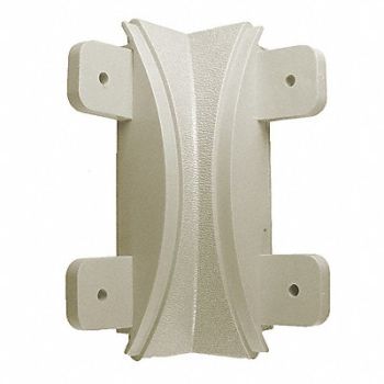 PAWLING CORP Inside Corner 1-1/16 x 5 In Eggshell, 43Z961