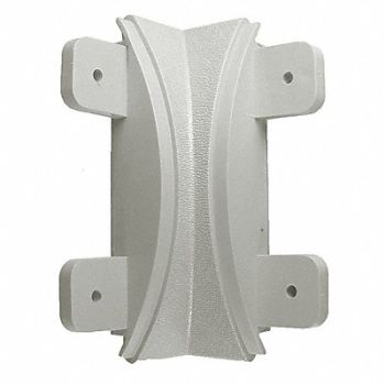 PAWLING CORP Inside Corner 1-1/16 x 5 In Linen White, 43Z964