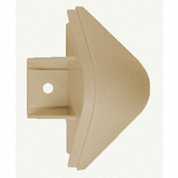 PAWLING CORP End Cap Tan 4-1/8In, 43Z991