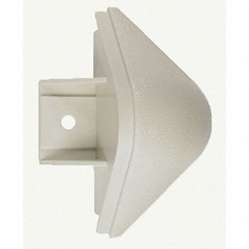 PAWLING CORP End Cap Champagne 4-1/8In, 43Z992