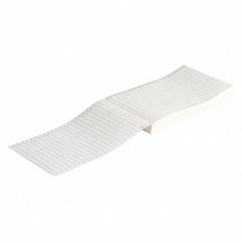 BRADY Dot Matrix Labels 2 W x 0.375 H White, 43ZK10