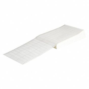 BRADY Dot Matrix Labels 2in W x 0.9in H Wht, 43ZK12
