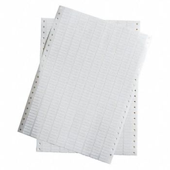 BRADY Dot Matrix Labels 0.65 W x 0.2 H Wht, 43ZK32