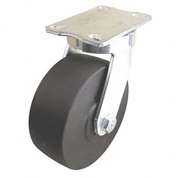 GRAINGER APPROVED Kingpinless Plate Caster Swivel 4100 lb., 440A58