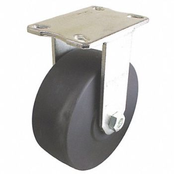 GRAINGER APPROVED Kingpinless Plate Caster Rigid 4100 lb., 440A67