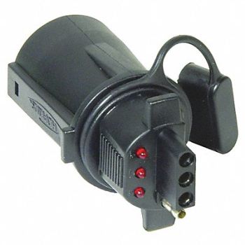 HOPKINS TOWING SOLUTIONS Wiring Adapter 4-Way Flat 1 7/8 in, 440A90