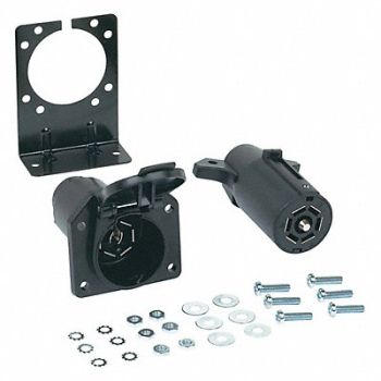 HOPKINS TOWING SOLUTIONS T-Connector Kit 7-Way Tin Plated Steel, 440A97