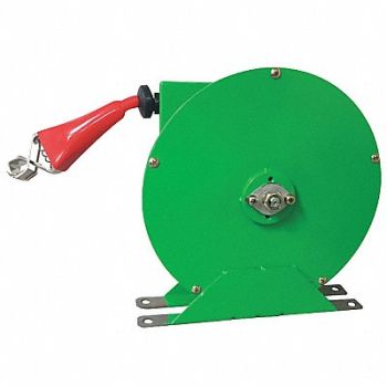 SPEEDAIRE Cable Reel 50 ft Powder Coated Green, 440G06