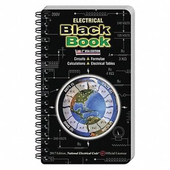 GRAINGER APPROVED Reference Book Spiralbound Electrical, 442X97